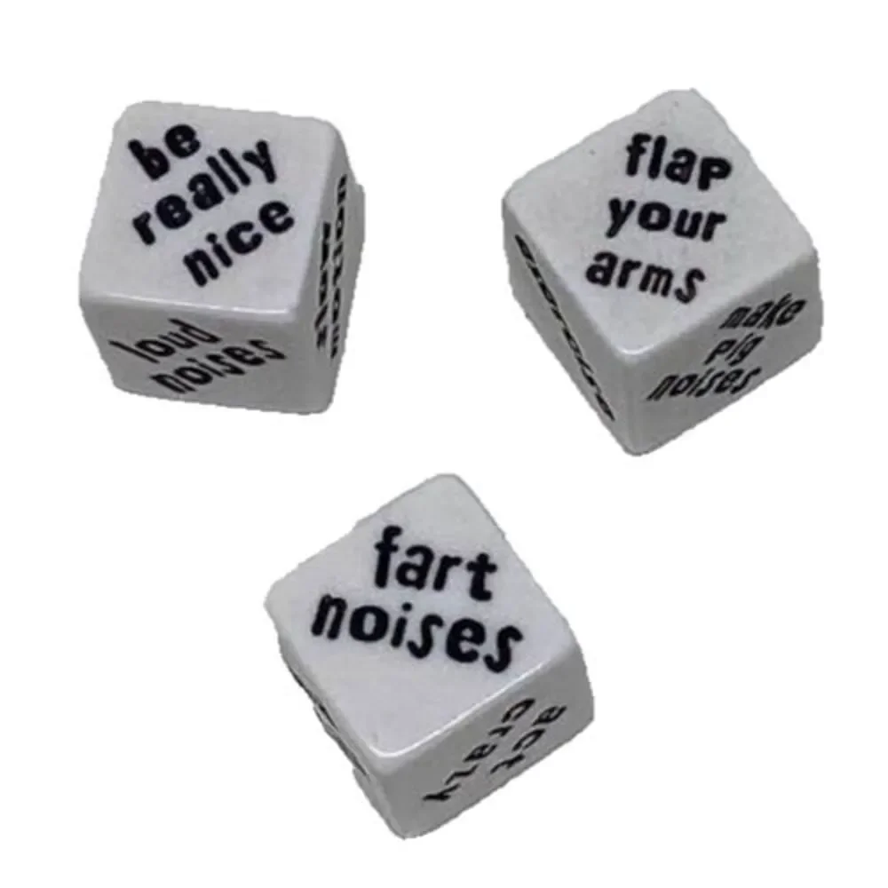 Party Icebreaker Dice Game Role Play Action Do As Says Don't Lose Cool Silly 3